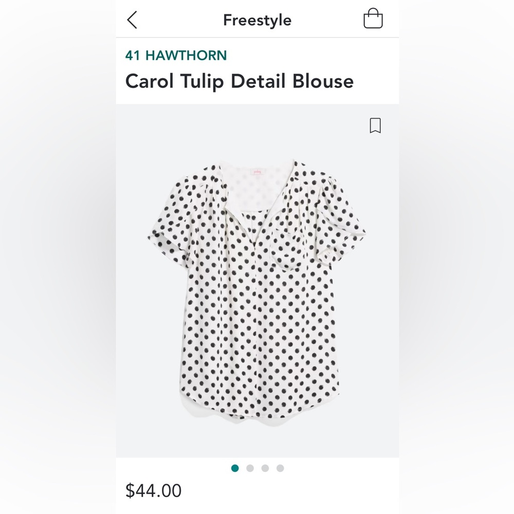 41 Hawthorn Carol Tulip blouse